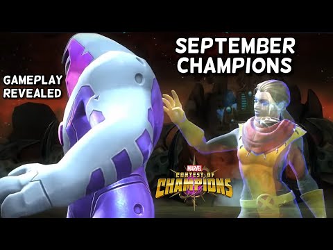 Kitty Pryde and Nimrod Gameplay Revealed | September Champs | Marvel Contest of Champions