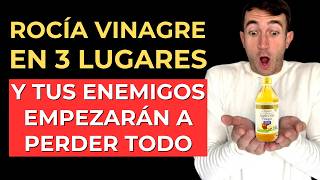 3 LUGARES DONDE el VINAGRE ATRAE ABUNDANCIA y ELIMINA la ENERGÍA NEGATIVA