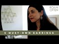 5 Types Of Earrings You Should Have In Your Collection