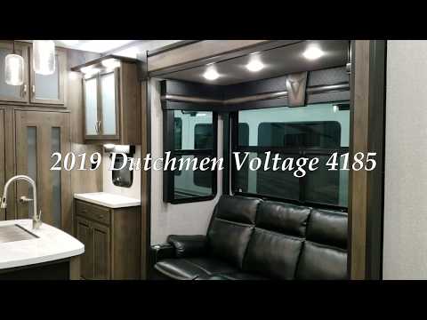 2019 Dutchmen Voltage 4185 Toy Hauler Fifth Wheel at Couch's RV Nation a RV Wholesaler - RV Reviews