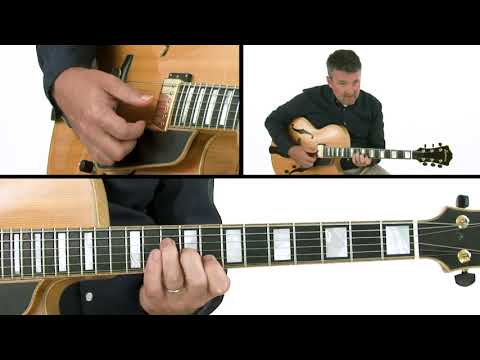 🎸Jazz Guitar Lesson - Modal Comping Variations - Demo: Comping Study 19 - Tom Dempsey