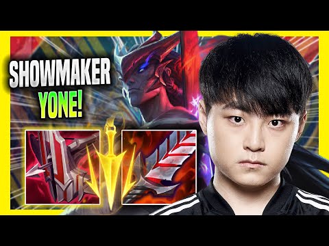 SHOWMAKER PICKS YONE WITH NEW RUNES! - DK ShowMaker Plays Yone MID vs Irelia!