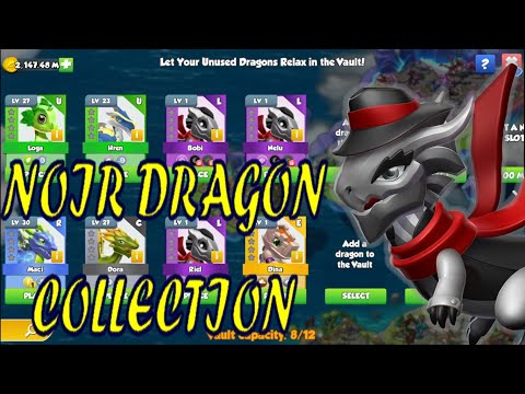 Legendary Noir Dragon Collection | Hatching Castle Dragon | New Clan Update | Dragon Mania Legend |