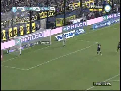 Boca 1 - Racing 0 Remate Pol Fernandez / Fecha 17 Torneo Inicial