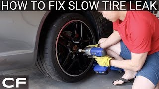 Diagnosing & Fixing Slow Tire Leak on My Porsche 911 (How To / DIY Tutorial)