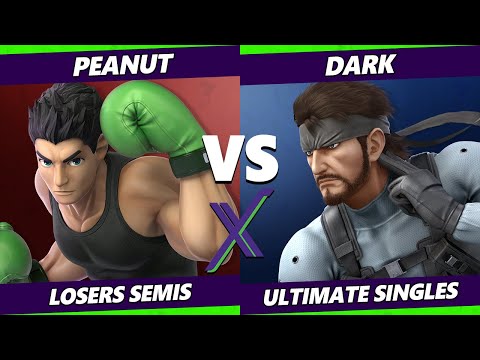 S@X 471 Losers Semis - Peanut (Little Mac) Vs. Dark (Snake) Smash Ultimate - SSBU