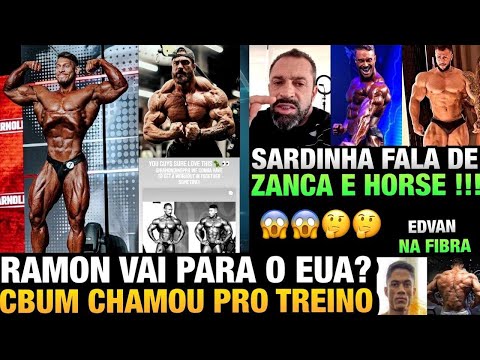 RAMON VAI TREINAR COM CBUM EM TEMPORADA NO EUA ?? - SARDINHA FALA SOBRE ZANCA E HORSE E MAIS