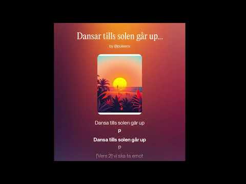 PulsenX - Dansar Tills Solen Går Upp (Official Video)  #pulsenx #dansartillssolengårupp #musik
