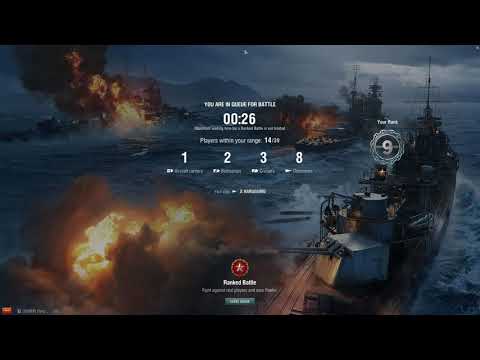 [WoWS] World of Warships Harugumo/Yamato/G Kurfurst Ranked Battles