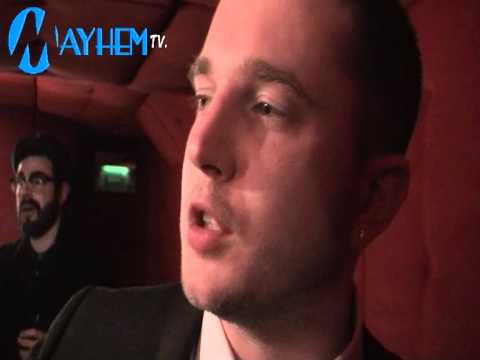 MAYHEM TV - DARKER ROMELLO MEETS... PLAN B INTERVIEW (CAFE DE PARIS PART 1 )  2010