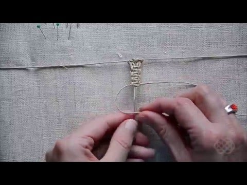 Josephine Knot macrame art