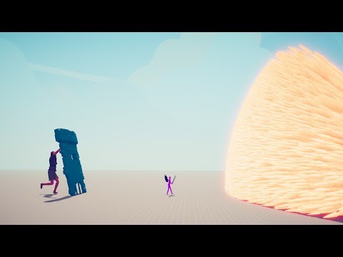 DEFLECT GOD & WALL HOLDER vs MODDED RANGED UNITS - Totally Accurate Battle Simulator TABS