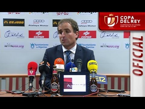 Rueda de Prensa de Arrasate tras el Algeciras (1-1) Real Sociedad - HD