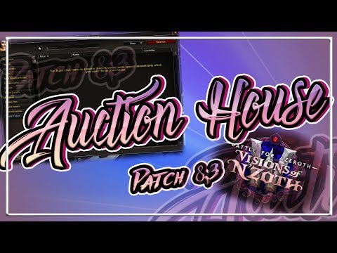 NEW AUCTION HOUSE│Patch 8.3 PTR│Battle for Azeroth