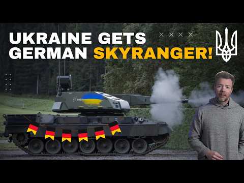 Germany Sends SKYRANGER Drone Destroyer to Ukraine!