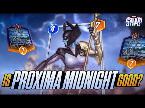 AN HONEST REVIEW of PROXIMA MIDNIGHT [Marvel Snap First Impressions]