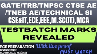 Download lagu Testbatch marks Revealed with live proof #technicalSI#tnpscae#514#554 #400#ece#eee#cse#it#testbatch  mp3