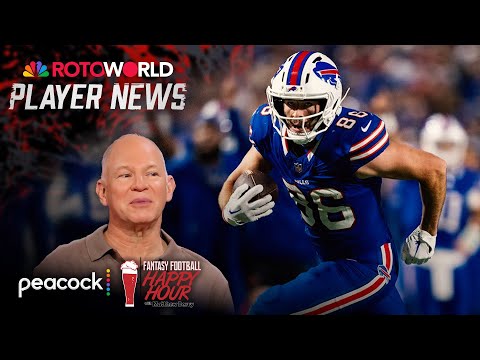 Dalton Kincaid carries larger impact with improved health | Fantasy Football Happy Hour | NFL on NBC