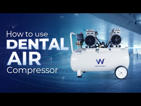 How to use Dental Air Compressor | #dentalkart #dental