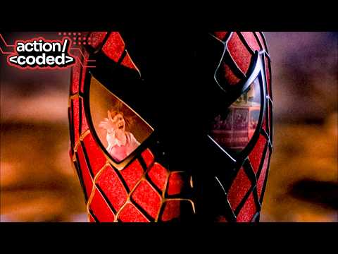 spider-man (2002) - green goblin gives spider-man an impossible choice