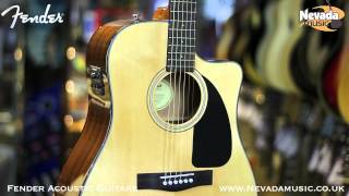 Video thumbnail for Fender CD-60CE Electro Acoustic Guitar - Quick Look @ PMT Portsmouth by PMTV Portsmouth