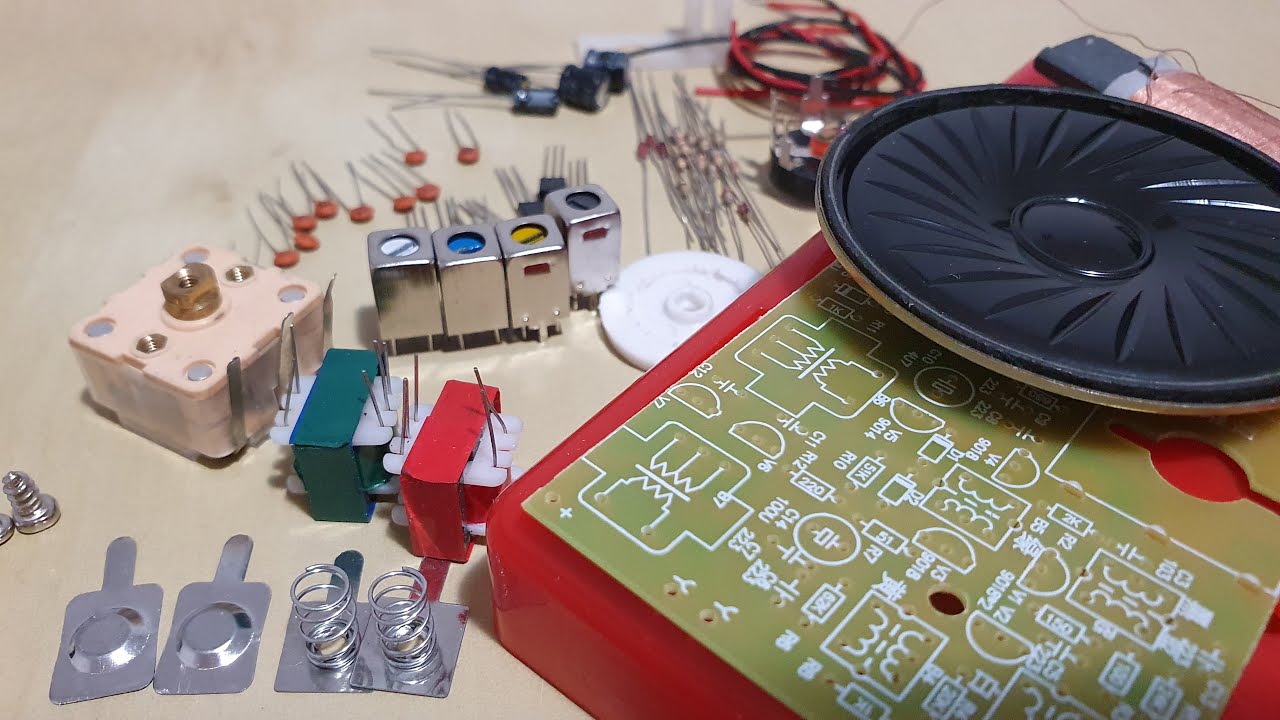 Kit Radio HX 108-2. Operating principle Superheterodyne.