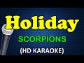HOLIDAY Scorpions HD Karaoke