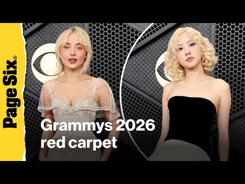 Grammys 2026 red carpet: Sabrina Carpenter, Rosé, more