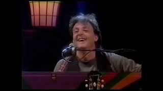 Paul McCartney ~ Blackbird 1991 (w/subtitles) [HQ]