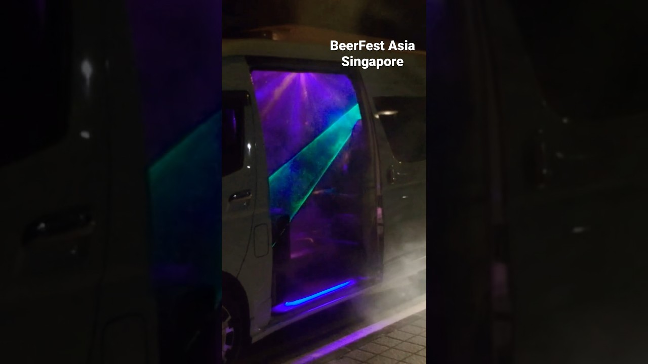 Rave Taxi Ride After Beerfest Asia | Singapore