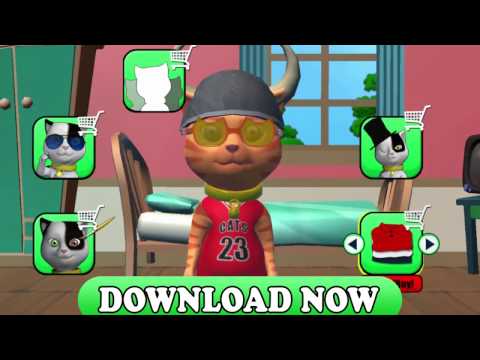 Talking Baby Cat Max Pet Games Video