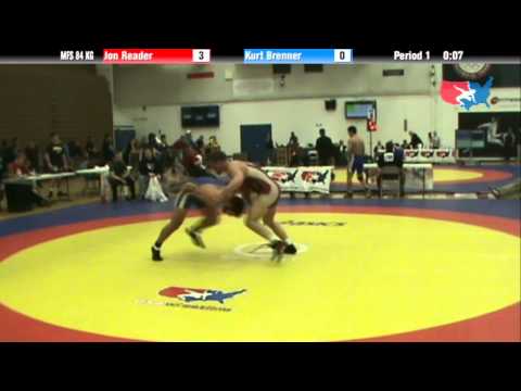 84 KG Round 1 - Jon Reader Sunkist Kids vs Kurt Brenner MW