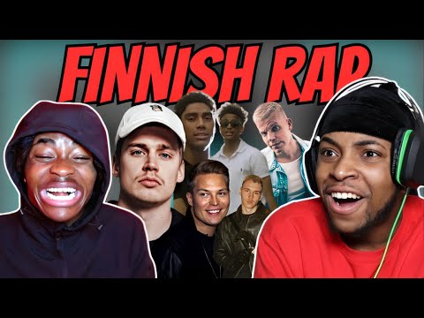 MY FRIEND REACTS TO FINNISH RAP FOR THE FIRST TIME !