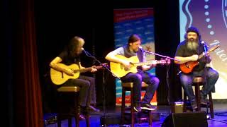 Johnny Gallagher, Seamie O'Dowd, Pat McManus performing 'Can't be satisfied' @ Ballyshannon 2018