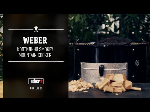 Угольная коптильня Weber Smokey Mountain Cooker 57 см, черный - фото 1 - id-p2633731933