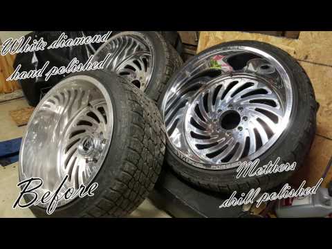 Polishing 24x14 Fuel Forged Wheels FF28