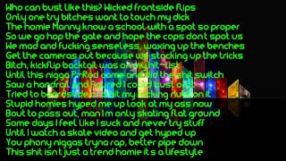 Hopsin - Nollie Tre Flip (Lyrics) HD 1080p