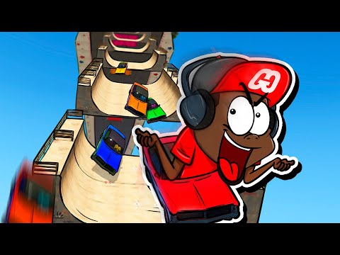 GTA V Online: The MEGA RAMP of "IF YOU DIE, PASS THE CONTROLLER!"