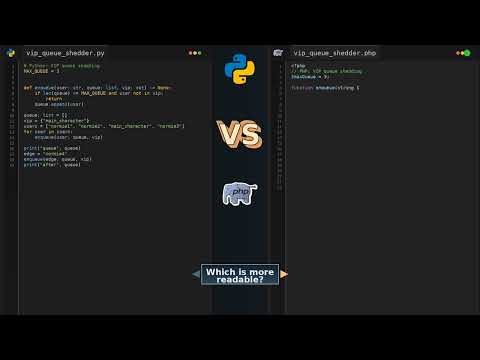Python Vs Php Vip Queue Shedder Viralcoding