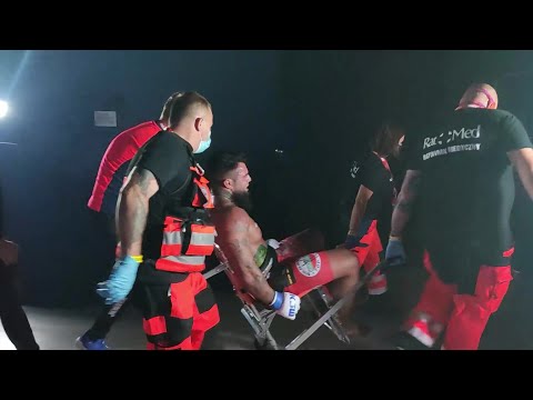 QUENTIN DOMINGOS W OGROMNYM BÓLU PO PRZEGRANEJ Z IZU UGONOHEM OPUSZCZA KSW 54