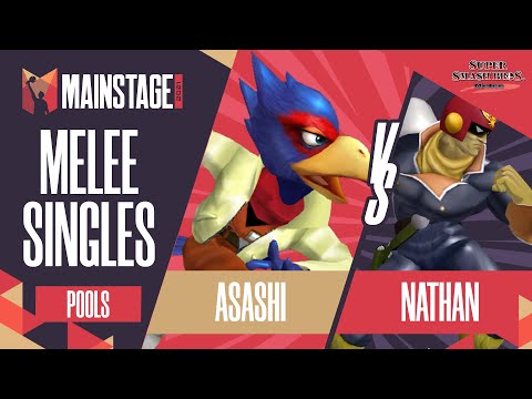 Asashi vs Nathan - Melee Singles: Pools - Mainstage 2021 | Falco vs Falcon