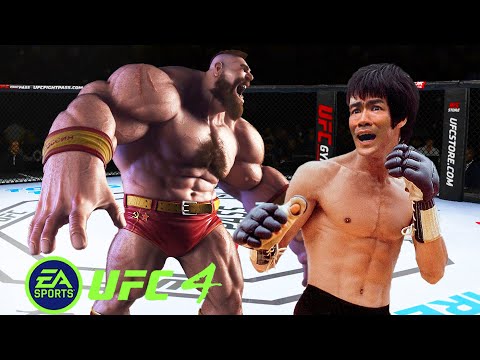 UFC4 Bruce Lee vs Zangief Rematch EA SPORTS UFC 4 PS5