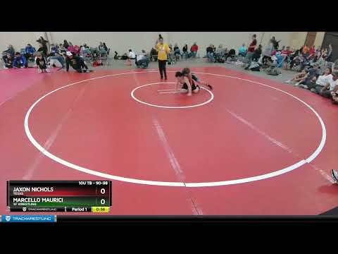 90-98 Lbs Round 2 - Marcello Maurici, 3F Wrestling Vs Jaxon Nichols, Texas 981d