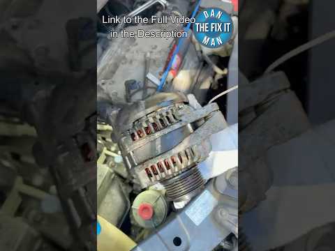 Tip #2 for Removing Alternator from Honda Pilot or Honda Odyssey