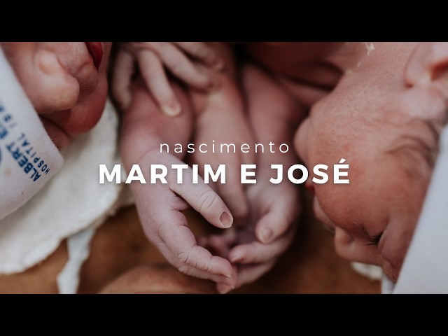 Vídeo do Nascimento dos gêmeos Martim e José. '