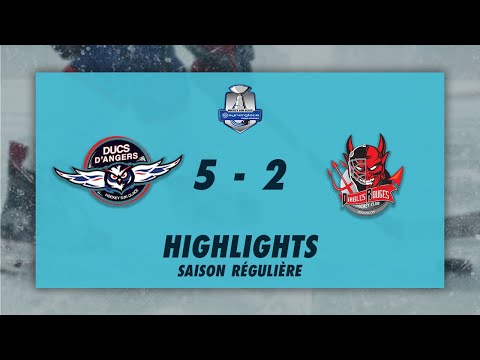 Ducs d'Angers 5-2 Diables Rouges de Briançon - Highlights - Synerglace Ligue Magnus 2022/23