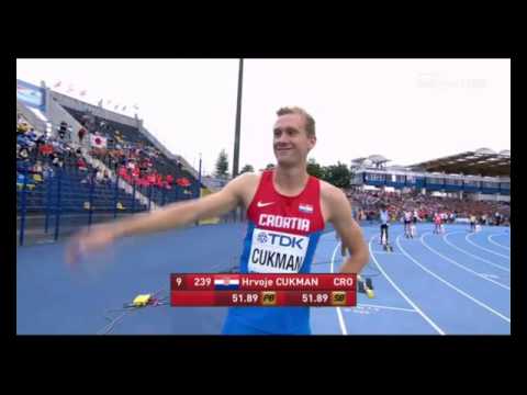 400m prepone [M], POLUFINALE, Hrvoje Čukman - Svjetsko prvenstvo za juniore i juniorke 2016