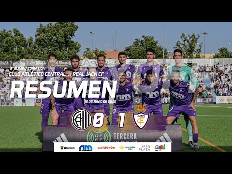 RESUMEN | 3ª eliminatoria  Atco. Central  0  -  1   Real Jaén C.F.  (IDA)