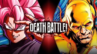 Goku Black vs Reverse Flash Death Battle - REACTION