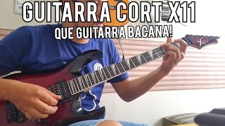 Video thumbnail for GUITARRA CORT X11 | QUE GUITARRA BACANA! | DEMONSTRAÇÃO RÁPIDA by Estevão Dourado
